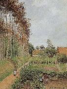 Camille Pissarro farms Spain oil painting artist